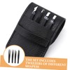 ORFOFE Salon Quality Tweezers Set Stainless Steel Tips for Hair