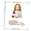 iplusmile 3pcs Car Wiper Sticker Jesus Decal for Left-Hand Swing