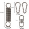 Hammock Chair Spring, Hammock Chair Hanging Kit, Hammock Hooks, Heavy