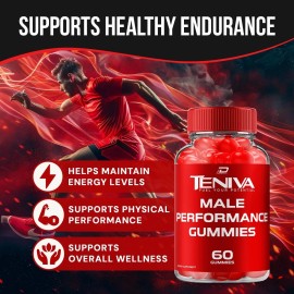 Teniva Male (1 Pack) Teniva Gummies for Men – Teeniva Male Gummy All-Natural Reviews