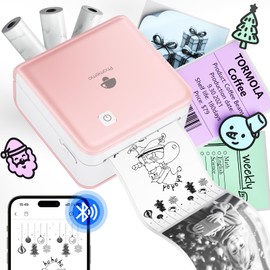 Phomemo M02 PRO Mini Printer - Thermal Pocket Printer, Bluetooth Sticker Printer for School, Home and Task Lists