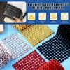 Glarks 2 Yards Sew Stitch on Spike Stud Bullet Cone