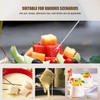 Fondue Cheese Sticks Fondue Set for Maker Cheese, Stainless Steel