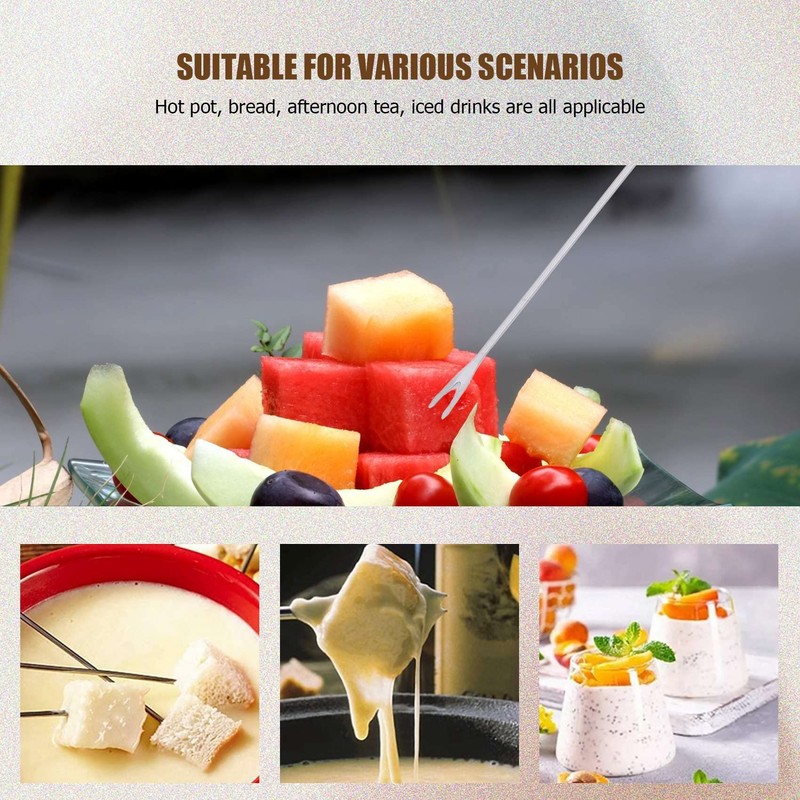 Fondue Cheese Sticks Fondue Set for Maker Cheese, Stainless Steel