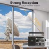 Jazmm AM FM Portable Radio Battery Operated Radio by 4X
