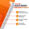 AR-PRO (2-Pack) 5/8” x 36” Zinc Plated Steel Rods Designed