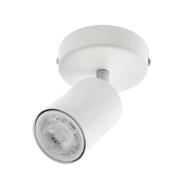 CGC Lighting Modern Contemporary Design Adjustable Heads GU10 Ceiling Spot Lights (White, Single)