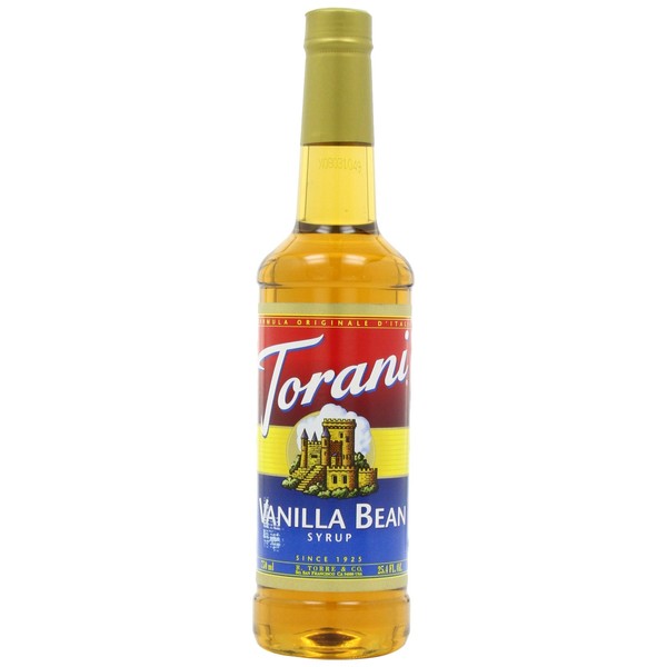 Torani Syrup, Vanilla Bean, 25.4-Ounce Bottles (Pack of 3)