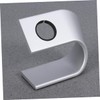 jojofuny U-Shaped Silver Watch Cradle Stand Dock Station Sturdy Holder