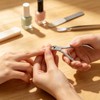 12 Pcs Cuticle Trimmer with Pusher, Stainless Steel Manicure Pedicure
