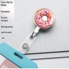 IAMRAVER 2 Pack Retractable Badge Holders Cute Badge Reel Badge