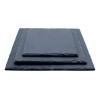 Vencort 6 Platos Para Comida Pizarra Cuadrada Piedra 20x20 Cm