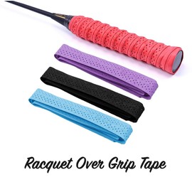 2 Grips Tennis Racket Grip Tape - Precut and Dry Feel Tennis Grip - Tennis Overgrip Grip Tape Tennis Racket - Wrap Your Racquet for High Performance (White)
