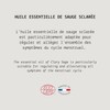 Clary Sage Organic Essential Oil - MY COSMETIK - 5