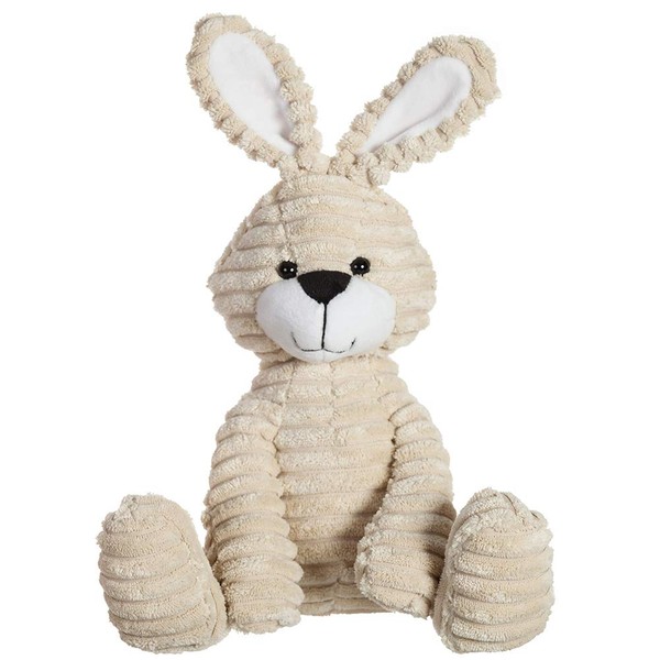 Apricot Lamb Toys Plush Corduroy Rabbit Bunny Stuffed Animal Soft Cuddly Perfect for Child （ Corduroy Bunny,8.5 Inches