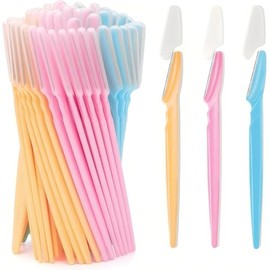 Set de Eyebrow Razor,15 Piezas Perfiladores de Cejas,Multiusos Maquinilla de Afeitar Ceja con Cubierta para Mujeres,Afeitadora Precisión para Depilación Facial,Kit de Depilación Facial