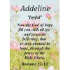 Addeline "Joyful" Keepsake Name Meaning Card with Bible Verse