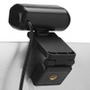 Asixxsix 1080p Webcam with Microphone and Speaker, USB HD Computer