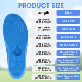 EBQOSK Insoles for Airtag Hidden Holder with Arch Support, Trackable Shoe Inserts with Built - in Pocket for Lost Prevention, Comfortable & Trimmable for Elderly