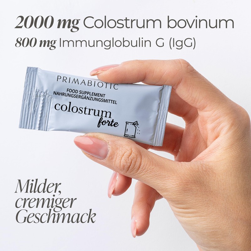 Colostrum Forte - Colostrum with Lactoferrin 30 Bags Immune System