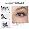 WOONEKY False Eyelashes Strip in Bulk 5 Pairs Curly Lash