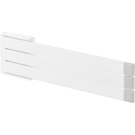 Yamazaki 1561 Film Hook, Dish Towel Hanger, White, When Stored: W 9.6 x D 0.6 x H 2.6 inches (24.5 x 1.4 x 6.5 cm) (Does not include film hooks), Plate, Floating Storage, Slim Foldable, Dish Towel