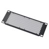 GeeekPi Vented 2U Blank Panel Metal Rack Mount for DeskPi
