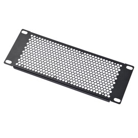 GeeekPi Vented 2U Blank Panel Metal Rack Mount for DeskPi RackMate T1/T0/T2 and 10 Inch Server Rack/Network Cabinet