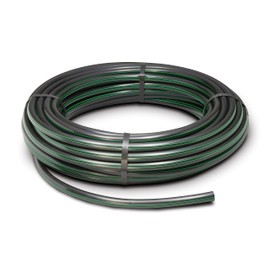 Rain Bird T63-100 Drip Irrigation 1/2" (0.634" OD) Blank Distribution Tubing, 100' Roll, Black