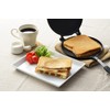Yoshikawa SJ3208 Hot Sandwich Maker, For Gas Stoves, Multi-Sandwich Pan,