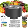 BRMUEIX Electric Mason Jar Vacuum Sealer Kit with Wide and