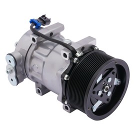 Fronimo AC Compressor Compatible with Peterbilt 388 F696003151 F69-6003-151 2008 2009 2010 AC A/C Compressor 12V Low Noise