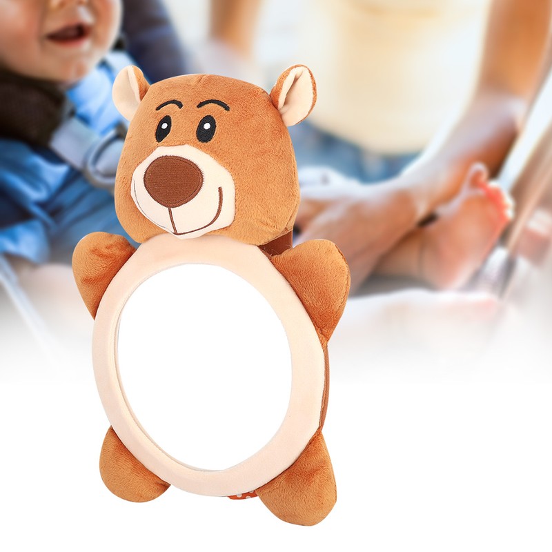 Cute Animal Shape Baby Infant Toddler Car Backseat View Mirrors
