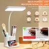 Necomi LED Desk Lamp,3 Color Mode,with Pen Holder and Phone
