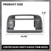 G-PLUS Center Dash Bezel Trim Compatible with Toyota Camry 2002-2006