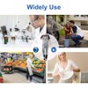 Younber Waterproof Plastic Apron Transparent PVC, Kitchen Dishes Washing Lab