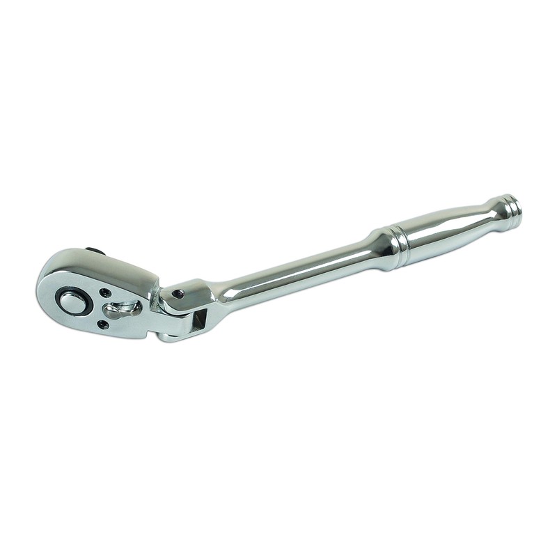 Laser 6393 Extra Long Flexi-Head Ratchet 1/4"D