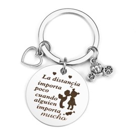 Graduation Gifts for Her Spanish Keychain Couples Gifts for Him Regalos Para Mi Novia Regalos Para Hombre His And Hers Gifts Girlfriend Gifts Husband Gifts from Wife Couples His And Hers Gifts