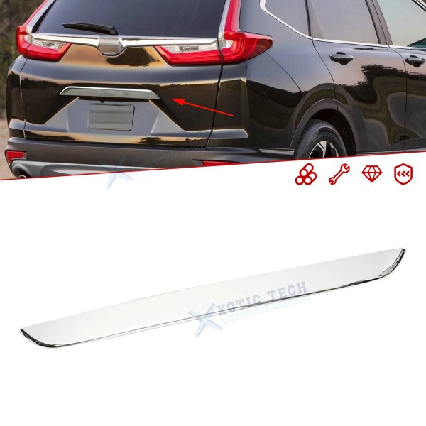 Xotic Tech Stainless Trunk Lid Trim Tailgate Moulding Cover Fit