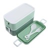 CHILDWEET Leakproof Compartment Meal Prep Box Microwaveable Bento Lunch Container