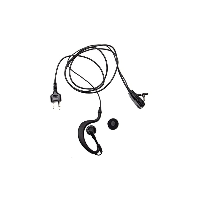 vhbw Headset Compatible with Icom IC-4088SR, IC-A15, IC-A15S, IC-E90, IC-F22SR,