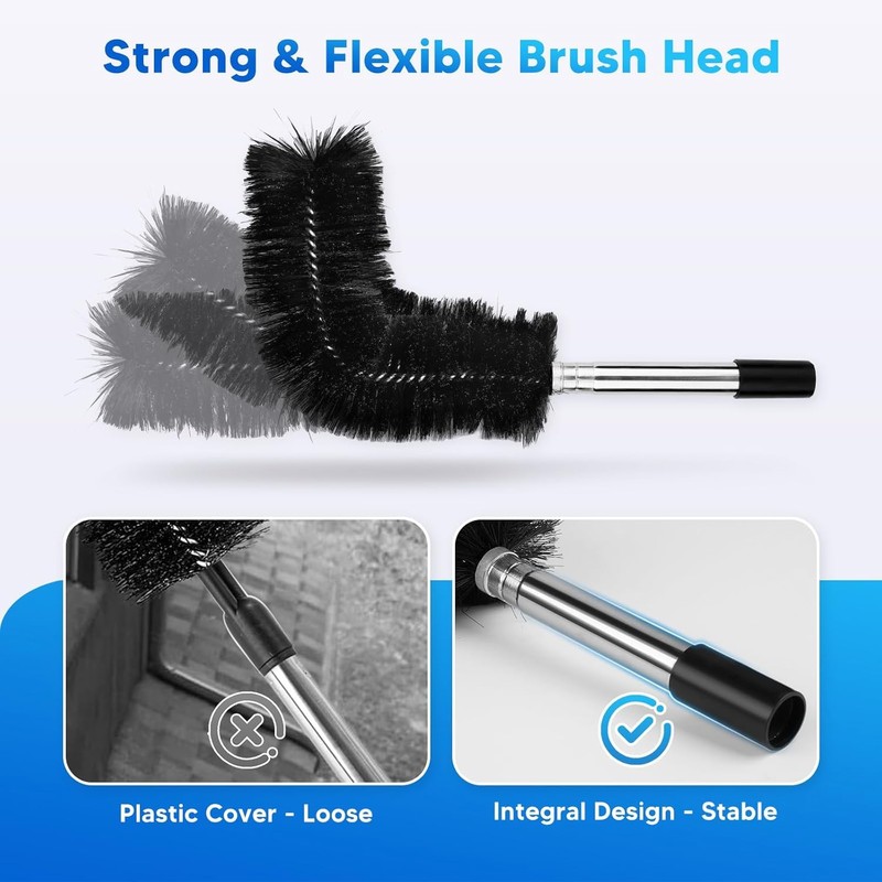 11.8 FT Gutter Cleaning Tools From the Ground, No Ladder