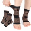 Vigorwise Ankle Brace, Copper Infused Ankle Support Compression Socks, Ankle