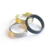 THOR-DARTS Unisex - Adult TD_FR_Black Dart Shaft Ring Spring Ring,