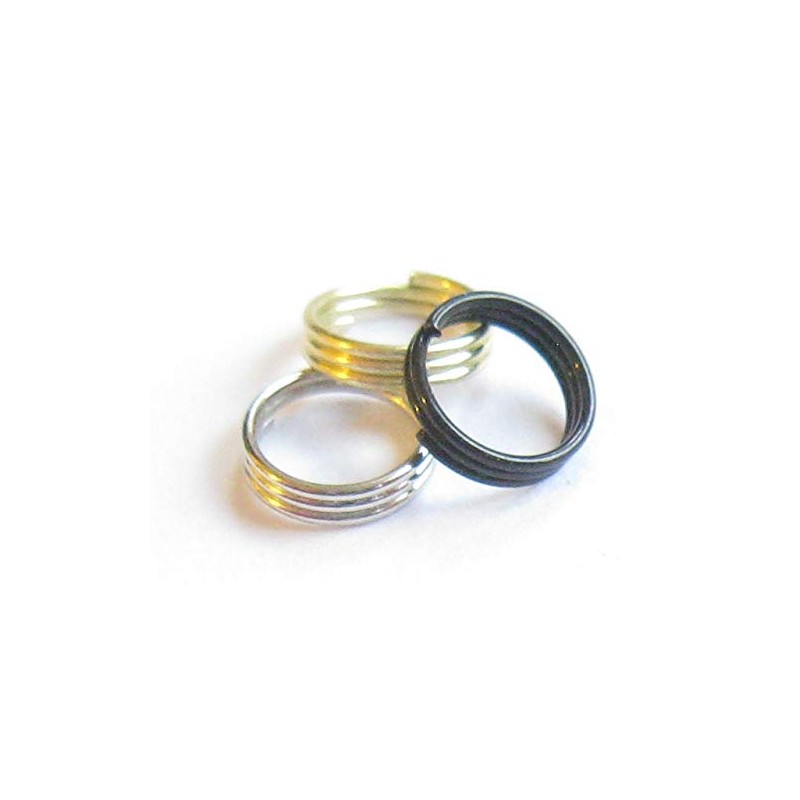 THOR-DARTS Unisex - Adult TD_FR_Black Dart Shaft Ring Spring Ring,