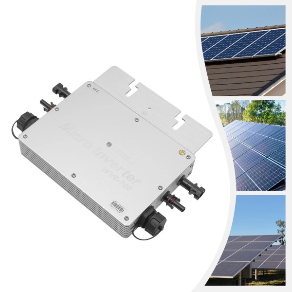 Unbranded 700W Waterproof Grid Tie Solar Inverter DC 22V Pure