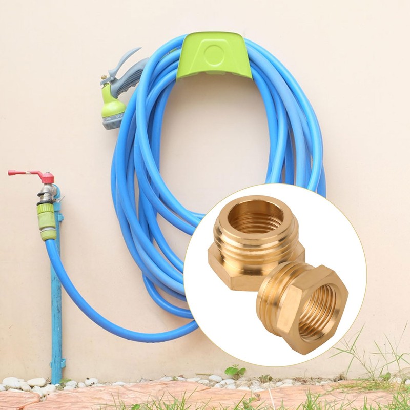 3pcs Garden Hose Fittings & 3Gasket, 3/4 Inch GHT Male