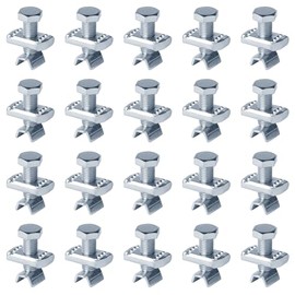 20 Pcs Rod Stiffener, Strut Channel Vertical Rod Stiffener, Suitable for use with 3/8" Thru 1/2" Rods