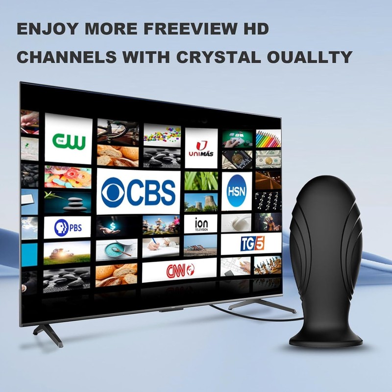 2024 TV Antenna,TV Antenna Indoor, TV Antenna for Local Channels,360+
