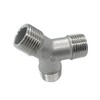 Beduan Tee 1/2 NPT Male Y Shaped 3 Way Cast